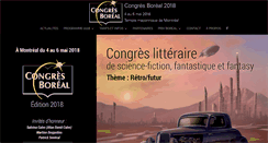Desktop Screenshot of congresboreal.ca